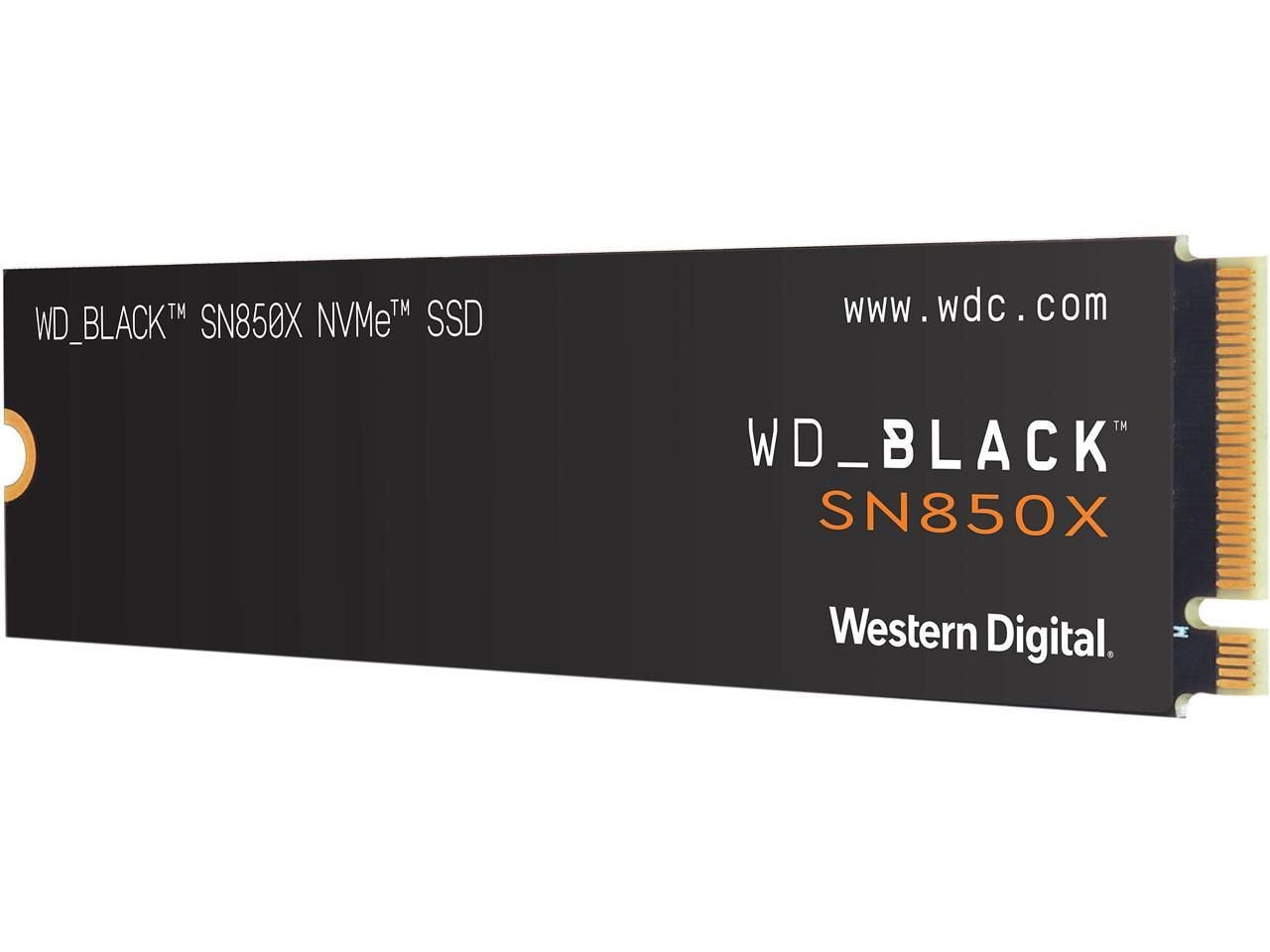 Western Digital Black SN850X 2TB M.2 PCI Express 4.0 NVMe Internal Solid State Drive