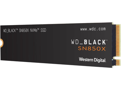 Western Digital Black SN850X 1TB M.2 PCI Express 4.0 NVMe Internal Solid State Drive