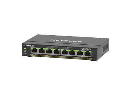 Netgear GS308EP Gigabit Ethernet Power Over Ethernet Plus Network Switch - NWT FM SOLUTIONS - YOUR CATERING WHOLESALER