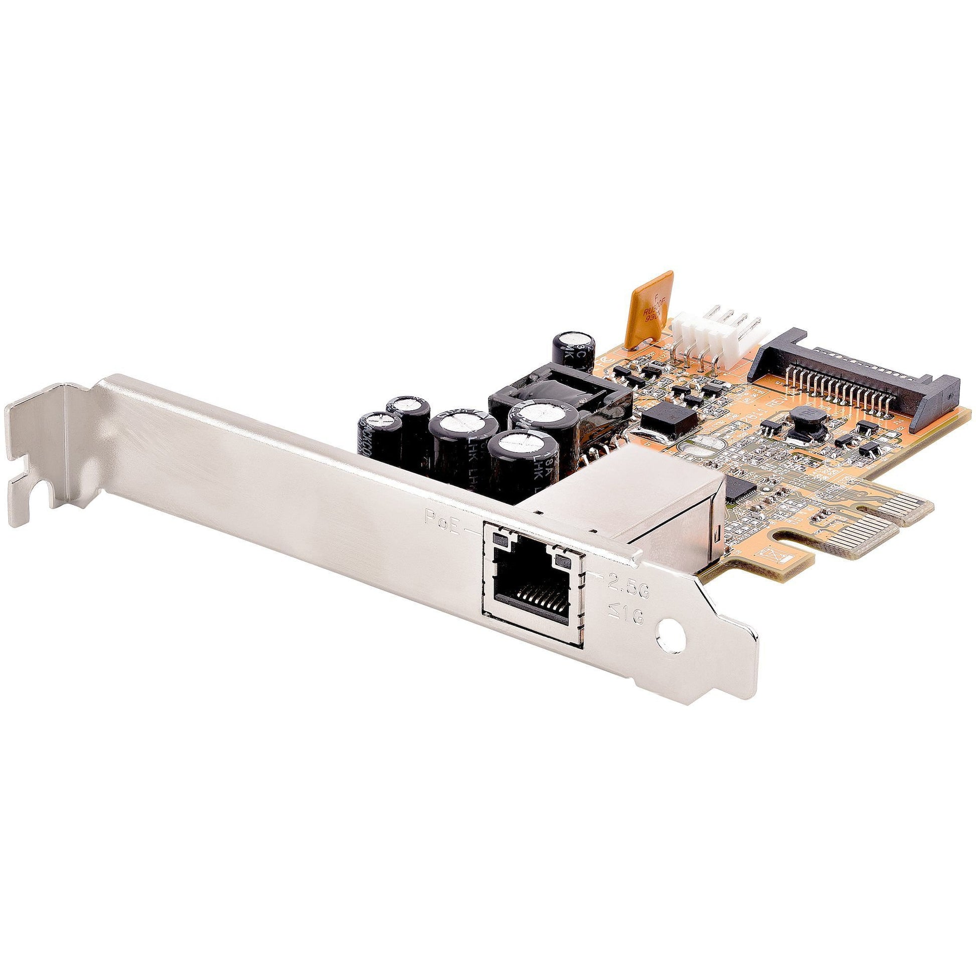 StarTech.com 1 Port 2.5Gbps PoE Network Card PCIe Ethernet Card with RJ45 - NWT FM SOLUTIONS - YOUR CATERING WHOLESALER