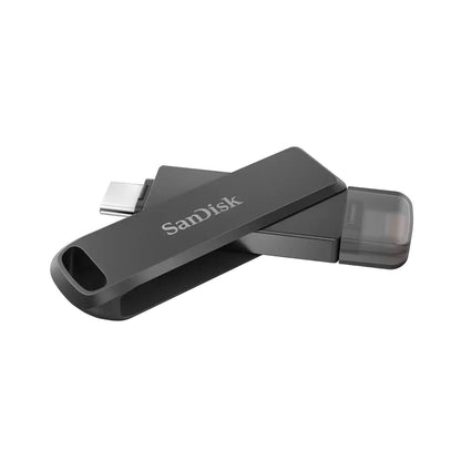 SanDisk iXpand Lux Duo 128GB USB C Lightning Flash Drive