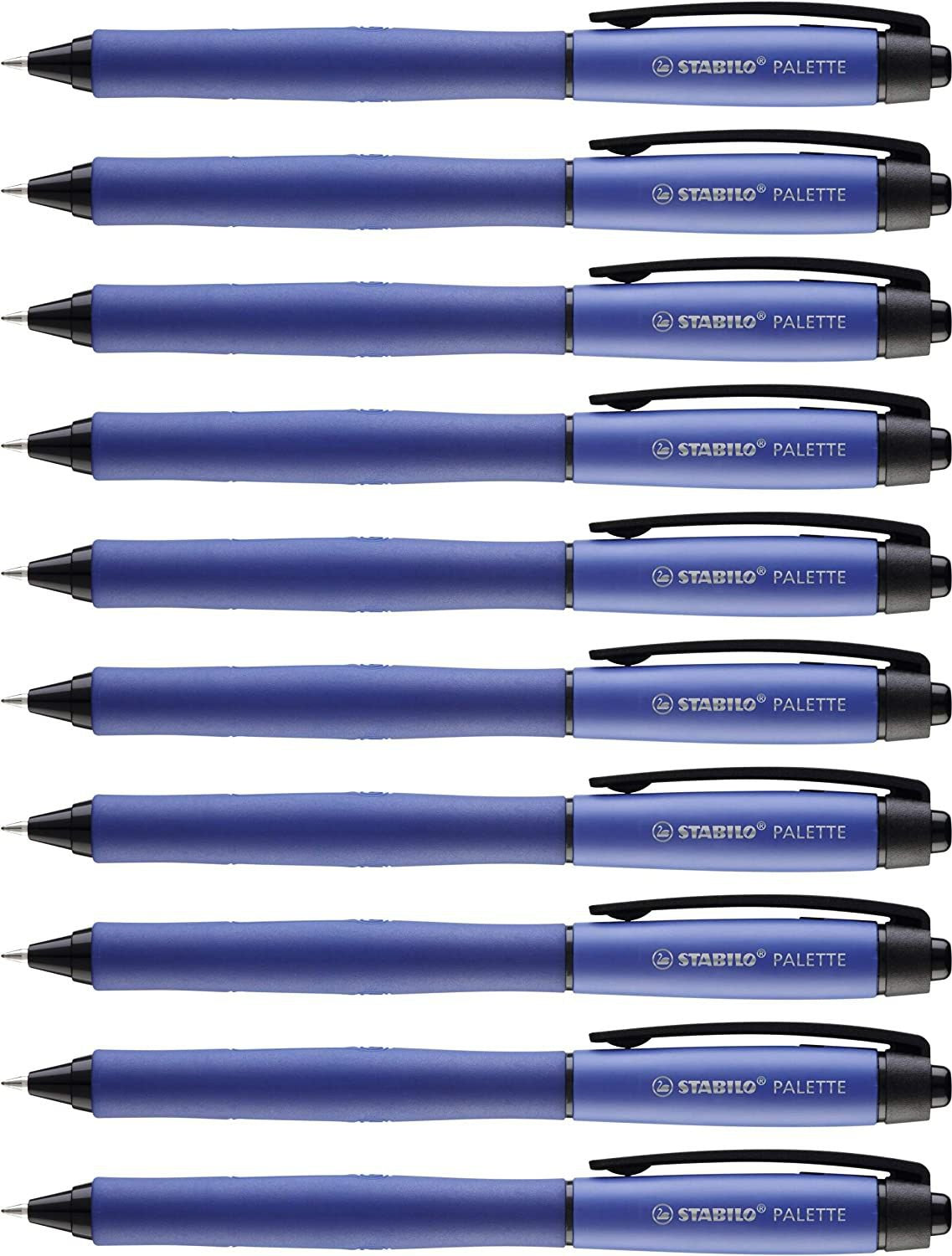 STABILO PALETTE Gel Rollerball 0.4mm Line Blue (Pack 10) 268/41-01 - NWT FM SOLUTIONS - YOUR CATERING WHOLESALER