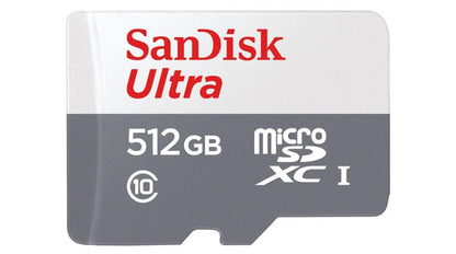 SanDisk Ultra 512GB UHS-I Class 10 MicroSDXC Memory Card and Adapter - NWT FM SOLUTIONS - YOUR CATERING WHOLESALER