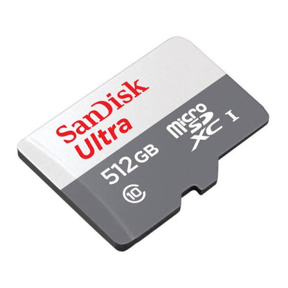 SanDisk Ultra 512GB UHS-I Class 10 MicroSDXC Memory Card and Adapter