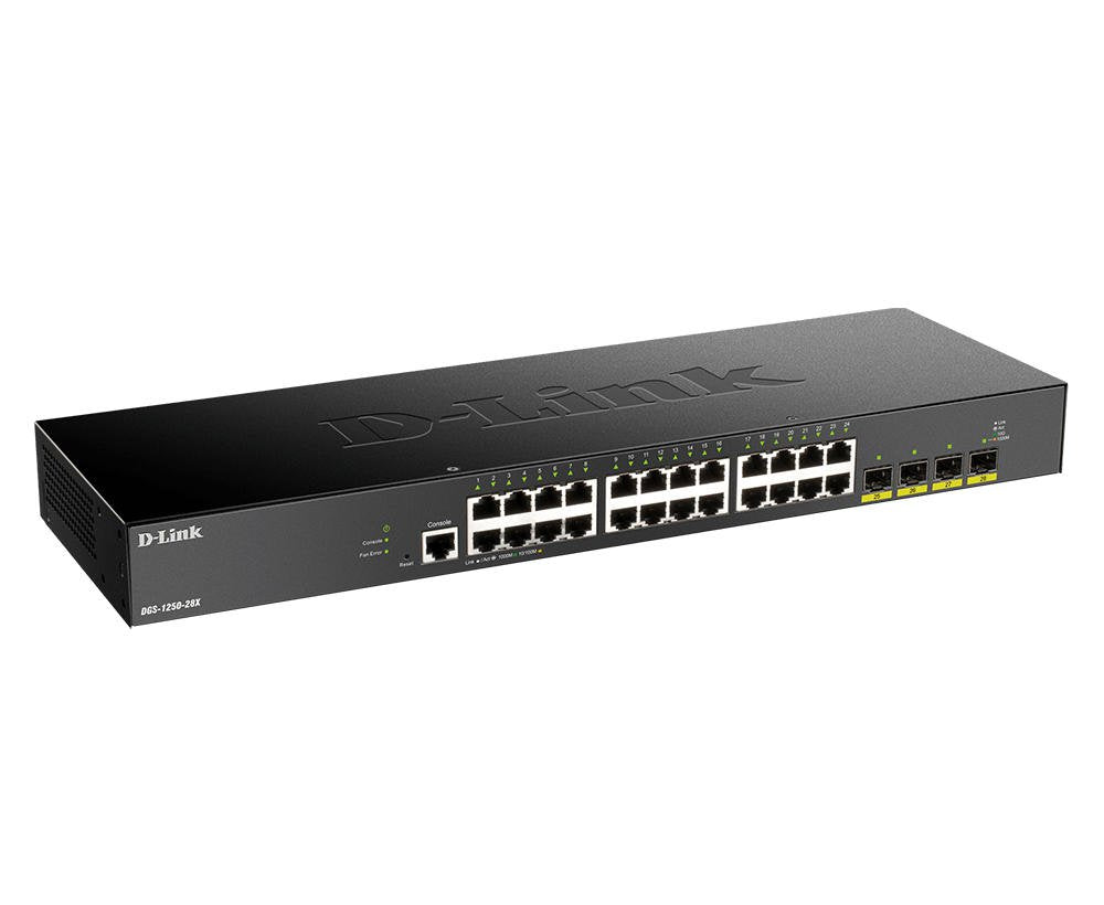 D-Link DGS-1250-28X Managed L3 Gigabit Ethernet Switch