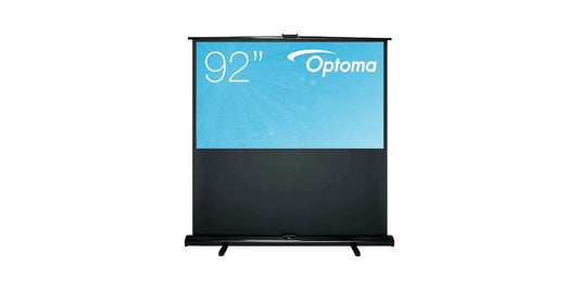 Optoma DP-9092MWL Panoview 92 Inch 16:9 Manual Pull Up Projector Screen - NWT FM SOLUTIONS - YOUR CATERING WHOLESALER