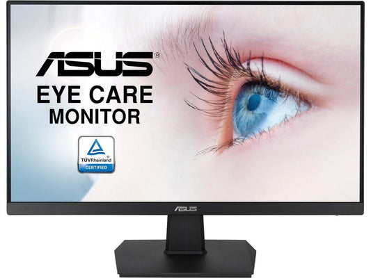 ASUS VA247HE 23.8 Inch 1920 x 1080 Pixels Full HD HDMI DVI VGA Monitor - NWT FM SOLUTIONS - YOUR CATERING WHOLESALER