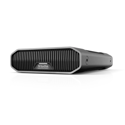 SanDisk G-DRIVE 12TB USB-C Stainless Steel External Hard Drive