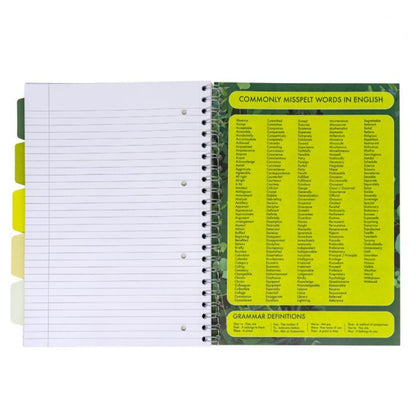 Pukka Recycled Project Book A4 Wirebound 200 Pages Recycled Card Cover (Pack 3) 6050-REC