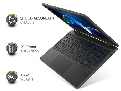 Acer TravelMate B3 TMB311-31 11.6 Inch Intel Celeron N4120 4GB RAM 64GB eMMC Windows 11 SE