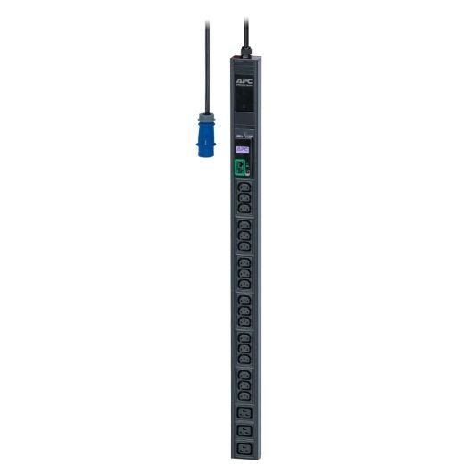 APC Metered 0U 16A 230V 18xC13 3xC19 IEC309 Power Distribution Unit - NWT FM SOLUTIONS - YOUR CATERING WHOLESALER