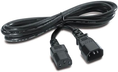 APC 2.5m C13 to C14 Power Cable Black - NWT FM SOLUTIONS - YOUR CATERING WHOLESALER