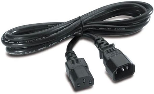 APC 2.5m C13 to C14 Power Cable Black - NWT FM SOLUTIONS - YOUR CATERING WHOLESALER