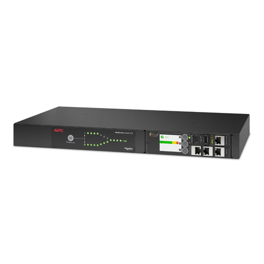 APC AP4421A Rack ATS 230V 10A C14 in 12x C13 out Automatic Transfer Switch - NWT FM SOLUTIONS - YOUR CATERING WHOLESALER