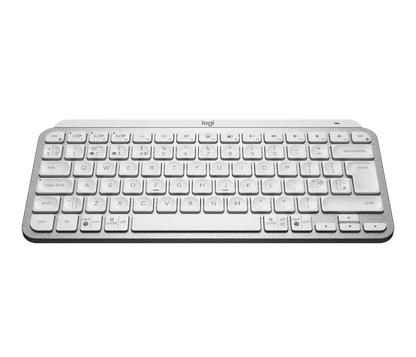 Logitech MX Keys Mini RF Wireless Bluetooth QWERTY English Keyboard Pale Grey