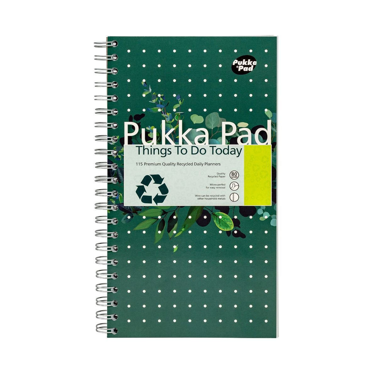 Pukka Recycled Things ToDo Today Pad 152 x 280mm 115 Sheets (Pack 3) 9766-REC - NWT FM SOLUTIONS - YOUR CATERING WHOLESALER