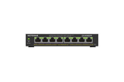 NETGEAR GS308EPP 8 Port Managed L2 L3 Gigabit Ethernet Power over Ethernet Network Switch