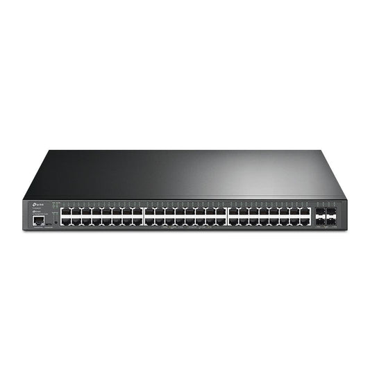 TP-Link JetStream 48-Port Gigabit and 4-Port 10GE SFP Plus L2 Managed Switch - NWT FM SOLUTIONS - YOUR CATERING WHOLESALER