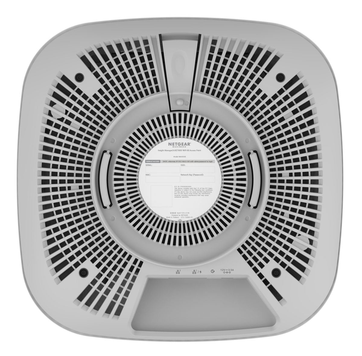 NETGEAR AXE7800 7800 Mbits Tri-Band WiFi 6E Power over Ethernet Access Point