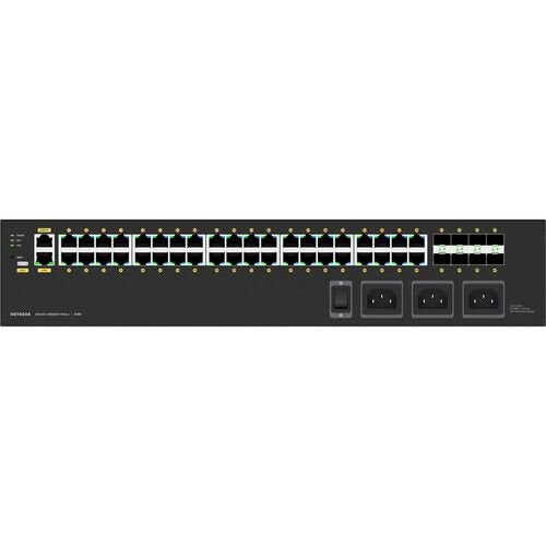 NETGEAR M4250-40G8XF-PoE Plus Managed L2 L3 Gigabit Ethernet Power over Ethernet Network Switch