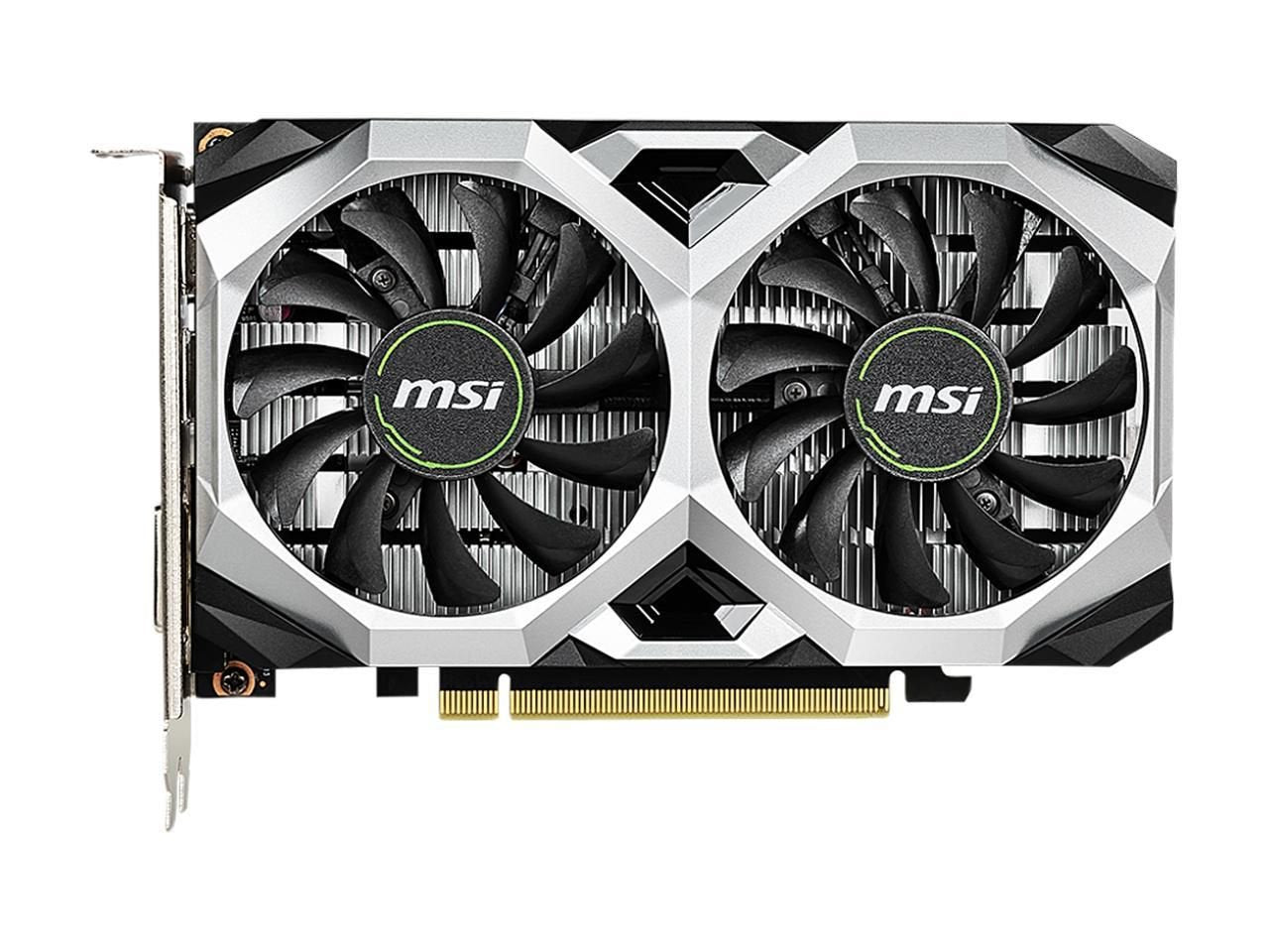 MSI D6 Ventus XS OC NVIDIA GeForce GTX 1650 4 GB GDDR6 HDMI DisplayPort Graphics Card - NWT FM SOLUTIONS - YOUR CATERING WHOLESALER