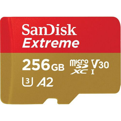 SanDisk Extreme 256GB MicroSDXC UHS-I Class 10 Memory Card - NWT FM SOLUTIONS - YOUR CATERING WHOLESALER