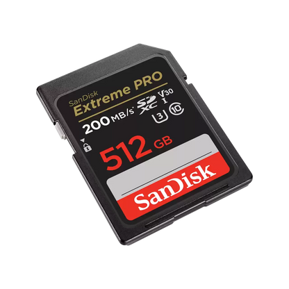 SanDisk Extreme PRO 512GB MicroSDXC UHS-I Class 10 Memory Card