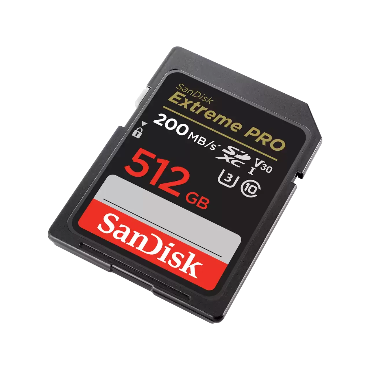 SanDisk Extreme PRO 512GB MicroSDXC UHS-I Class 10 Memory Card