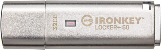 Kingston Technology IronKey Locker Plus 50 32GB USB-A Flash Drive - NWT FM SOLUTIONS - YOUR CATERING WHOLESALER
