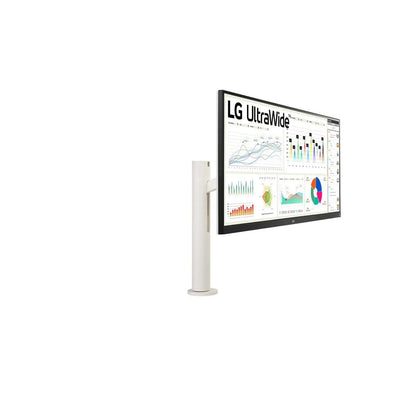 LG 34WQ680-W 34 Inch Full HD FreeSync UltraWide Ergonomic IPS HDMI DisplayPort USB-C Monitor