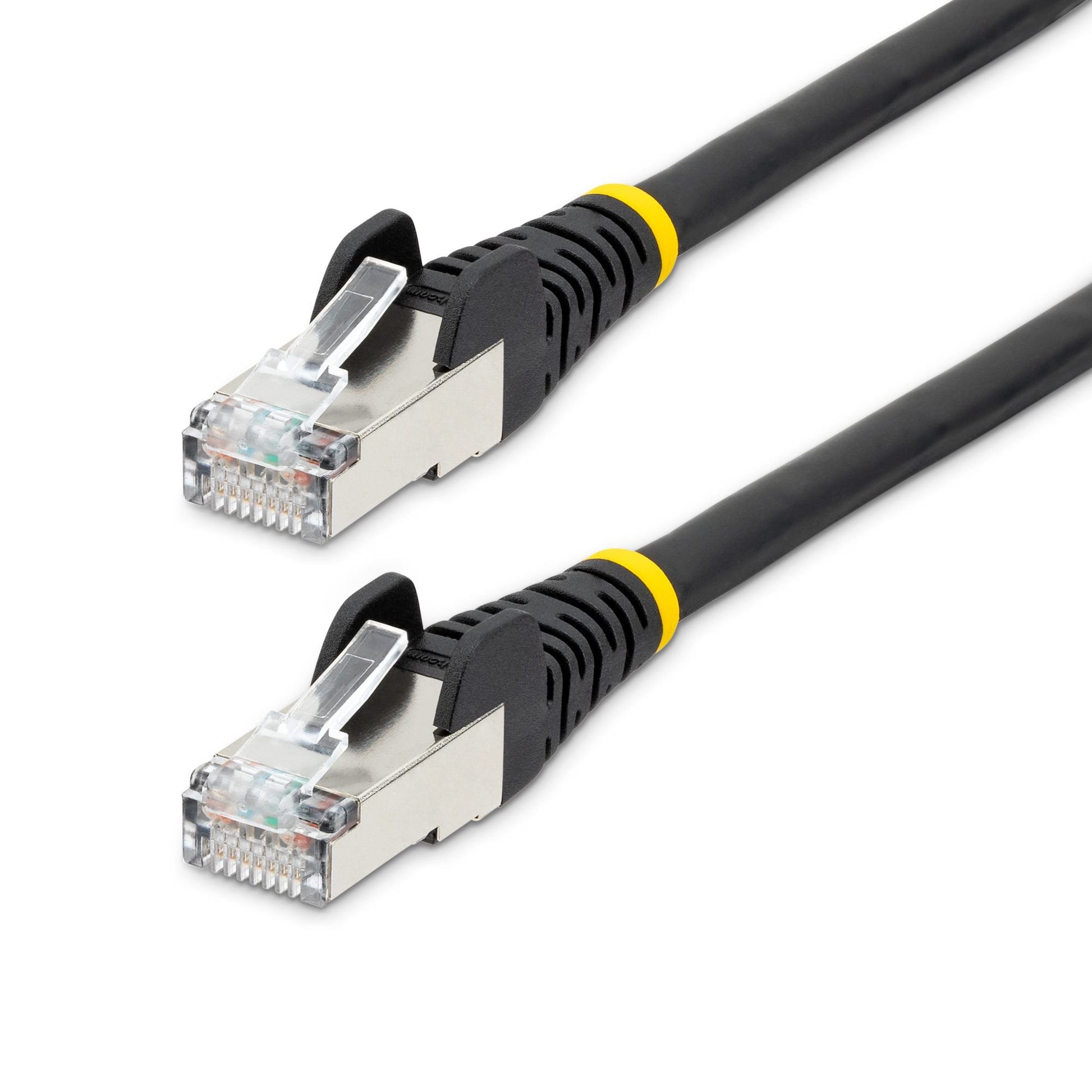 StarTech.com 5m CAT6a Snagless RJ45 Ethernet Black Cable with Strain Reliefs - NWT FM SOLUTIONS - YOUR CATERING WHOLESALER