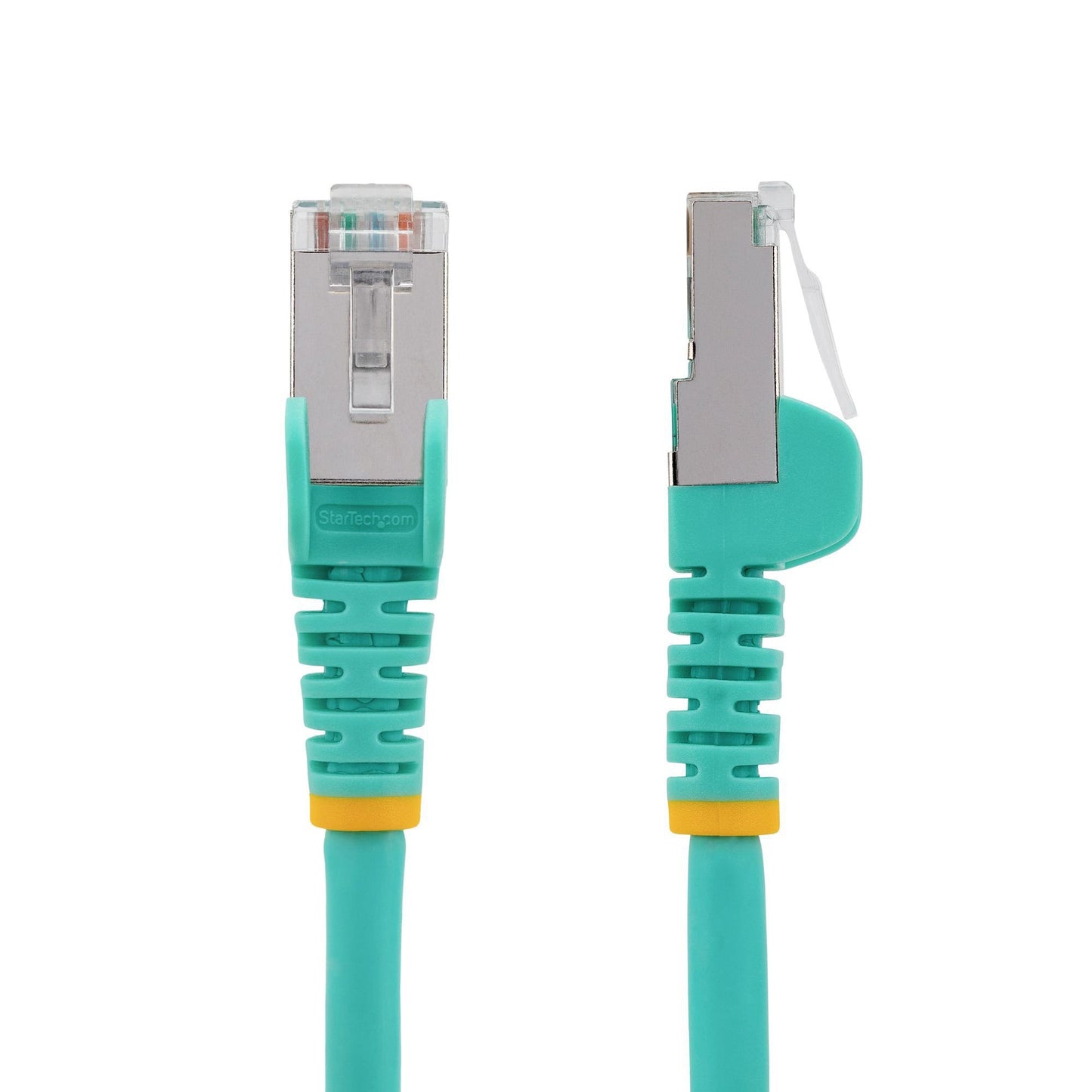 StarTech.com 7m CAT6a Snagless RJ45 Ethernet Aqua Cable with Strain Reliefs