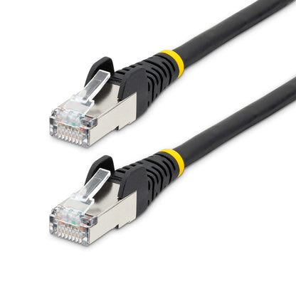 StarTech.com 1m CAT6a Snagless RJ45 Ethernet Black Cable with Strain Reliefs - NWT FM SOLUTIONS - YOUR CATERING WHOLESALER