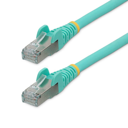 StarTech.com 1.5m CAT6a Snagless RJ45 Aqua Cable with Strain Reliefs - NWT FM SOLUTIONS - YOUR CATERING WHOLESALER