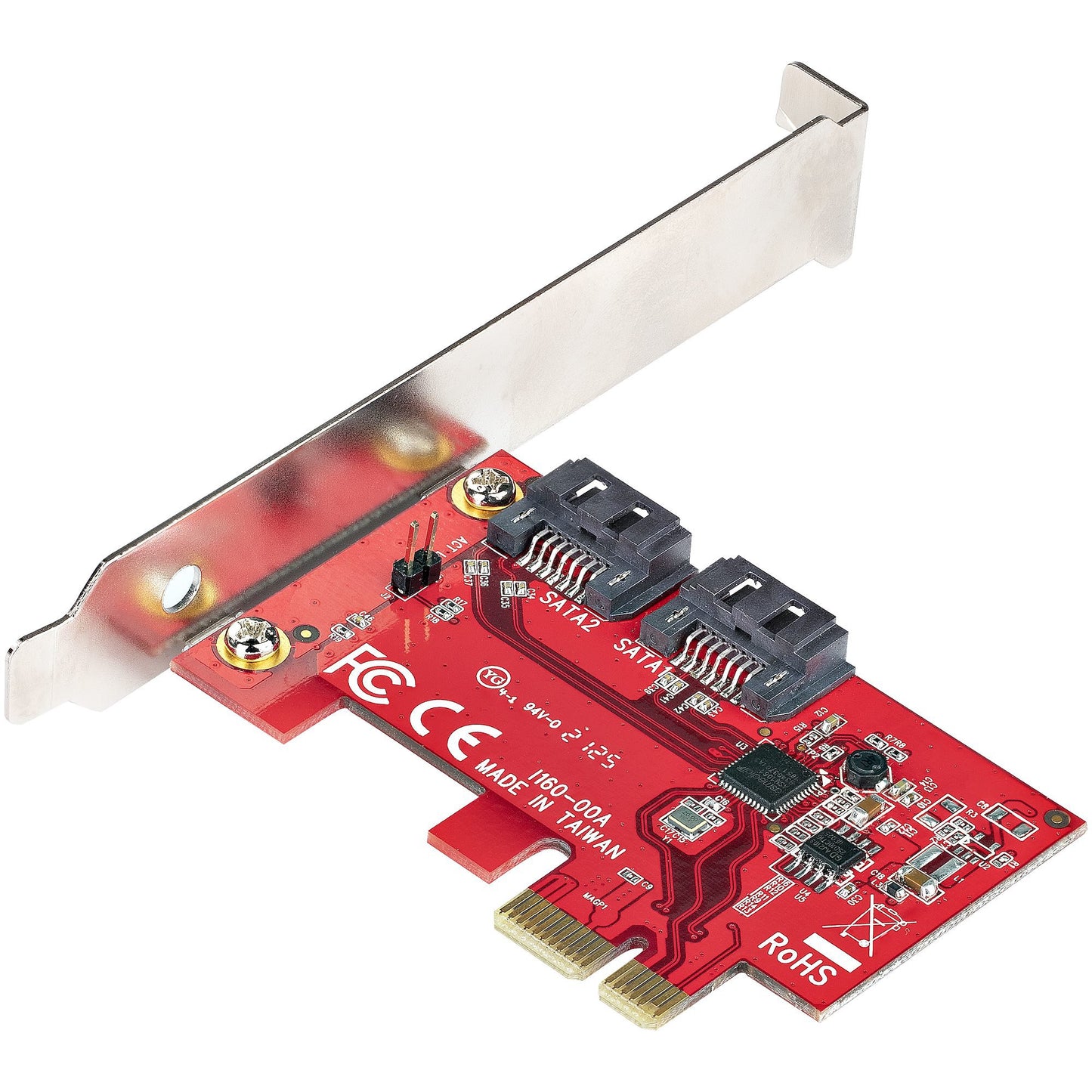 StarTech.com 2 Port 6Gbps PCIe SATA Expansion Card