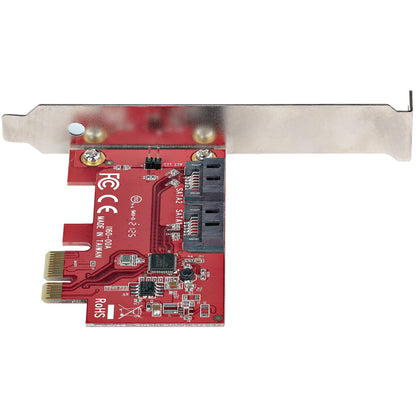 StarTech.com 2 Port 6Gbps PCIe SATA Expansion Card