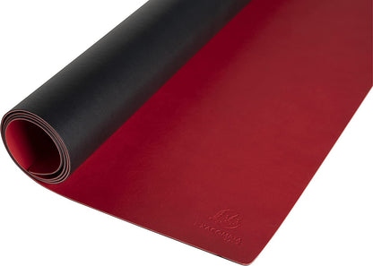 Exacompta Home Office Desk Mats 40x80cm Black/Red 29141E