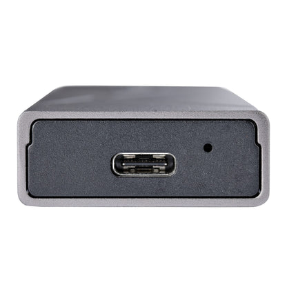 StarTech.com USB-C 10Gbps to M.2 NVMe or M.2 SATA SSD Enclosure Tool-free