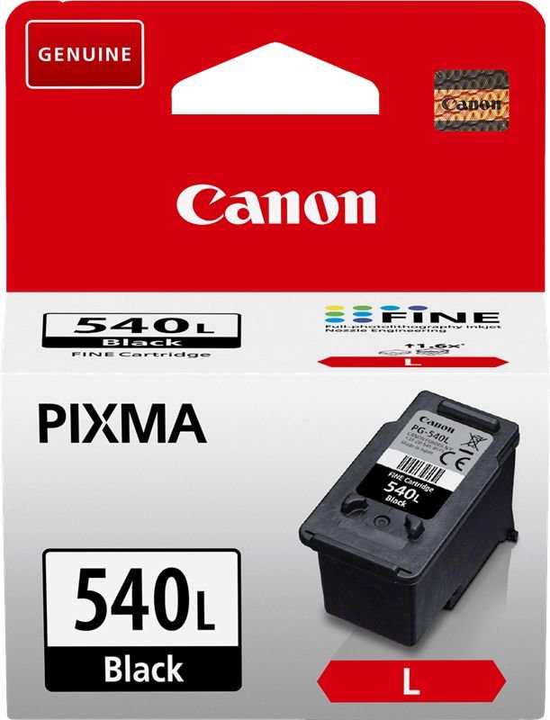 Canon PG540L Black Standard Capacity Ink Cartridge 11ml - 5224B001 - NWT FM SOLUTIONS - YOUR CATERING WHOLESALER