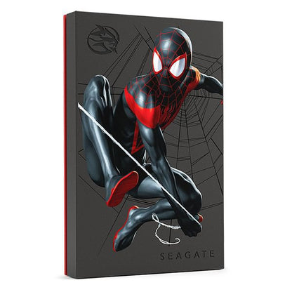 Seagate Marvel Miles Morales Special Edition 2TB USB 3.0 RGB LED External Hard Drive - NWT FM SOLUTIONS - YOUR CATERING WHOLESALER