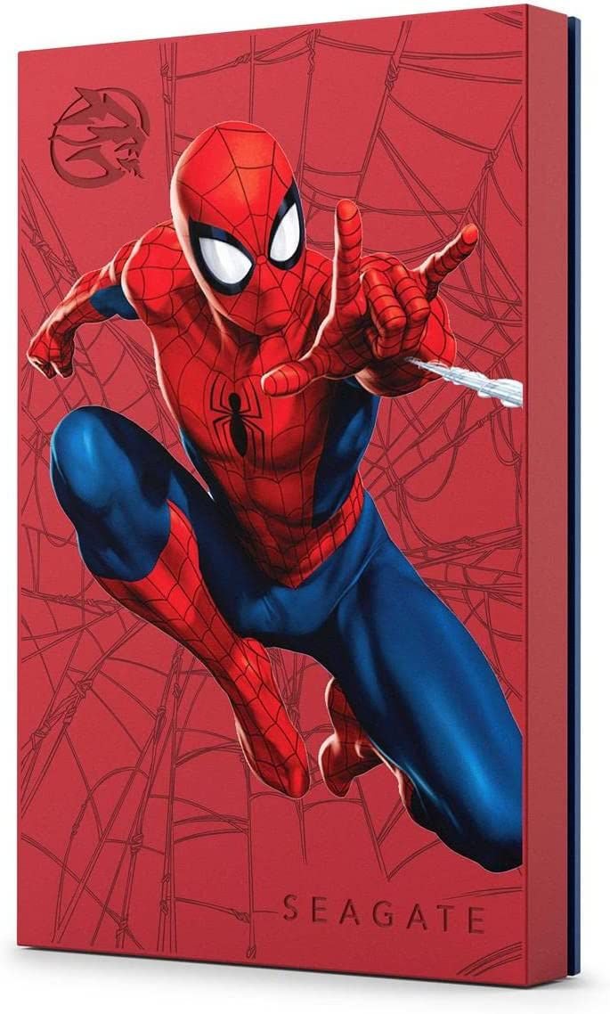 Seagate Marvel Spider Man Special Edition 2TB USB 3.0 RGB LED External Hard Drive - NWT FM SOLUTIONS - YOUR CATERING WHOLESALER