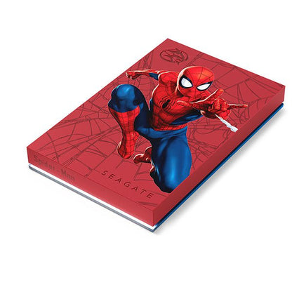 Seagate Marvel Spider Man Special Edition 2TB USB 3.0 RGB LED External Hard Drive