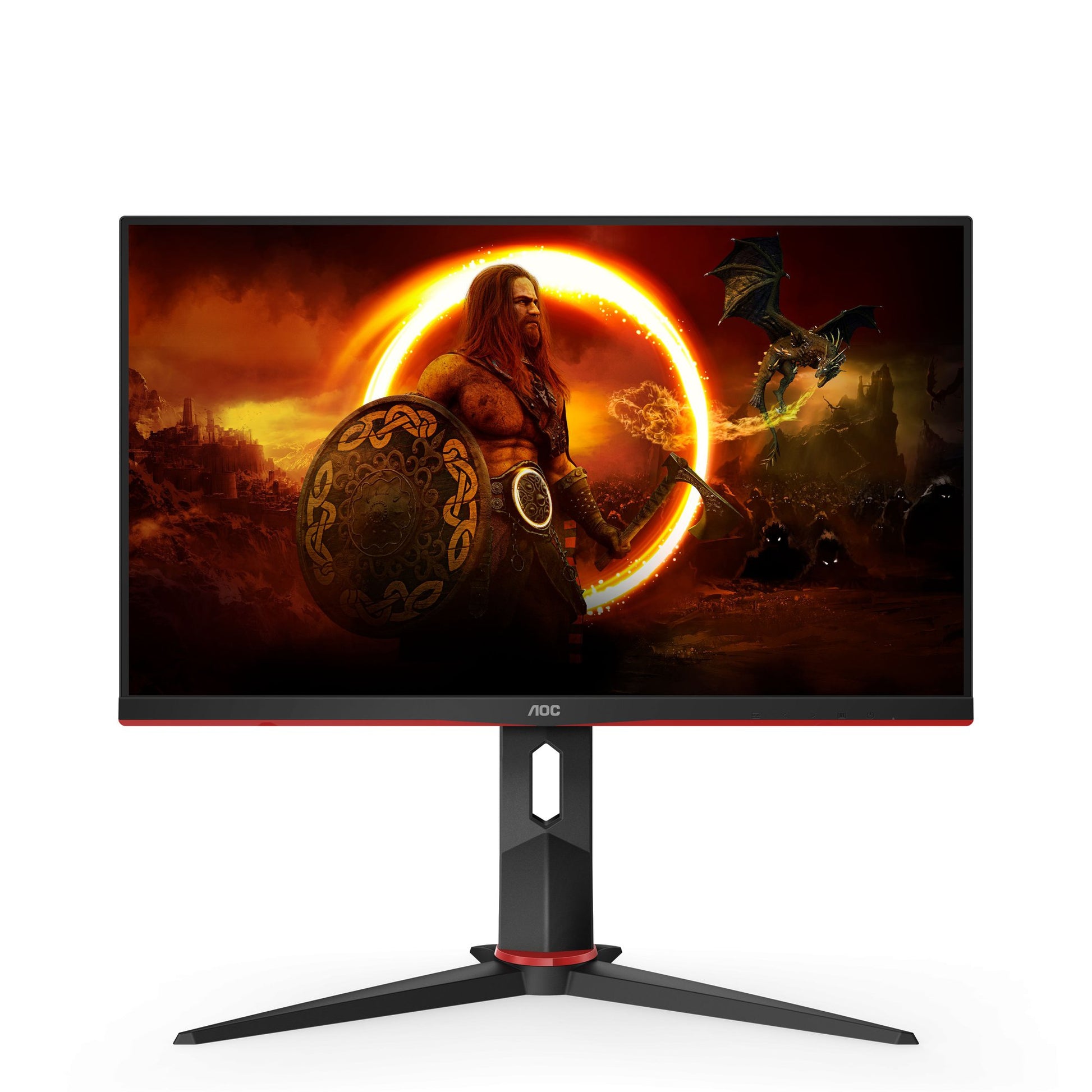 AOC 24G2SPU 23.8 Inch Full HD IPS Panel HDMI DisplayPort VGA LED Gaming Monitor - NWT FM SOLUTIONS - YOUR CATERING WHOLESALER