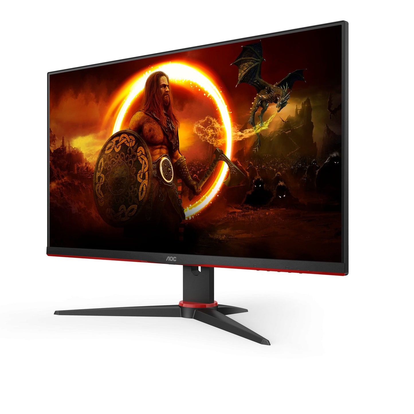 AOC 24G2SPU 23.8 Inch Full HD IPS Panel HDMI DisplayPort VGA LED Gaming Monitor