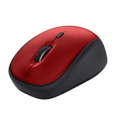 Trust Yvi Plus 1600 DPI Optical RF Wireless Optical Red Eco Mouse