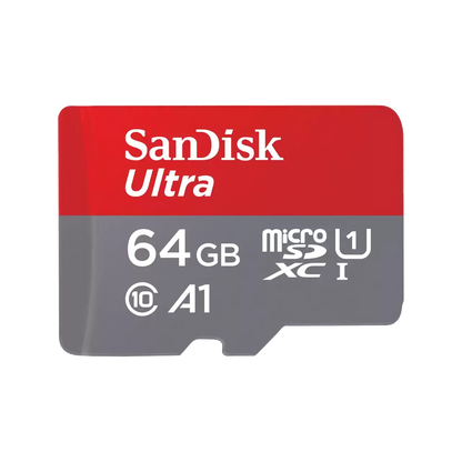 SanDisk Ultra 64GB SDXC UHS-I Class 10 Memory Card and Adapter