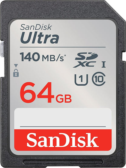 SanDisk Ultra 64GB SDXC UHS-I Class 10 Memory Card - NWT FM SOLUTIONS - YOUR CATERING WHOLESALER