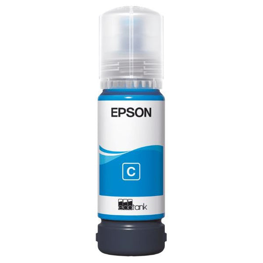 Epson Cyan Ink Cartridge EcoTank 70ml for ET-18100 - C13T09B240 - NWT FM SOLUTIONS - YOUR CATERING WHOLESALER