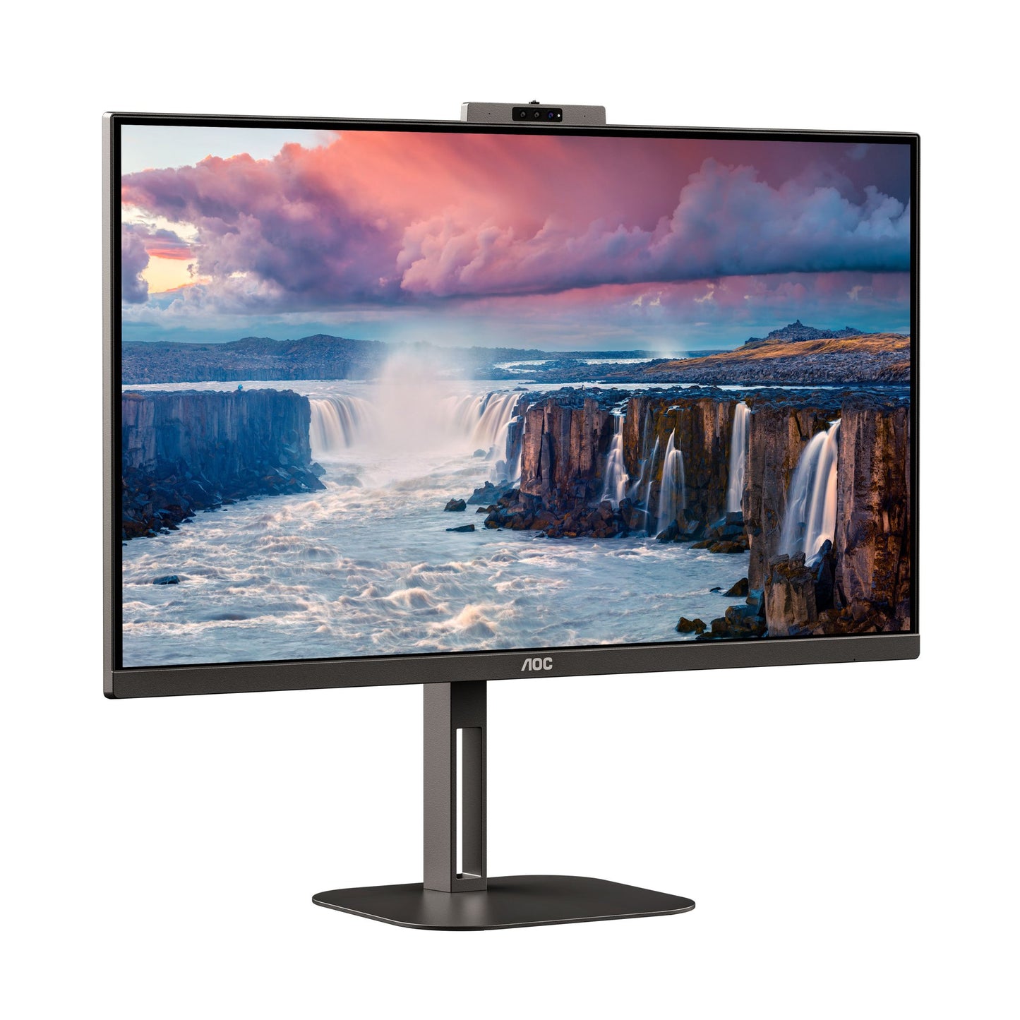 AOC V5 Q27V5CW 27 Inch 2560 x 1440 Pixels Quad HD IPS Panel HDMI DisplayPort USB-C LED Monitor