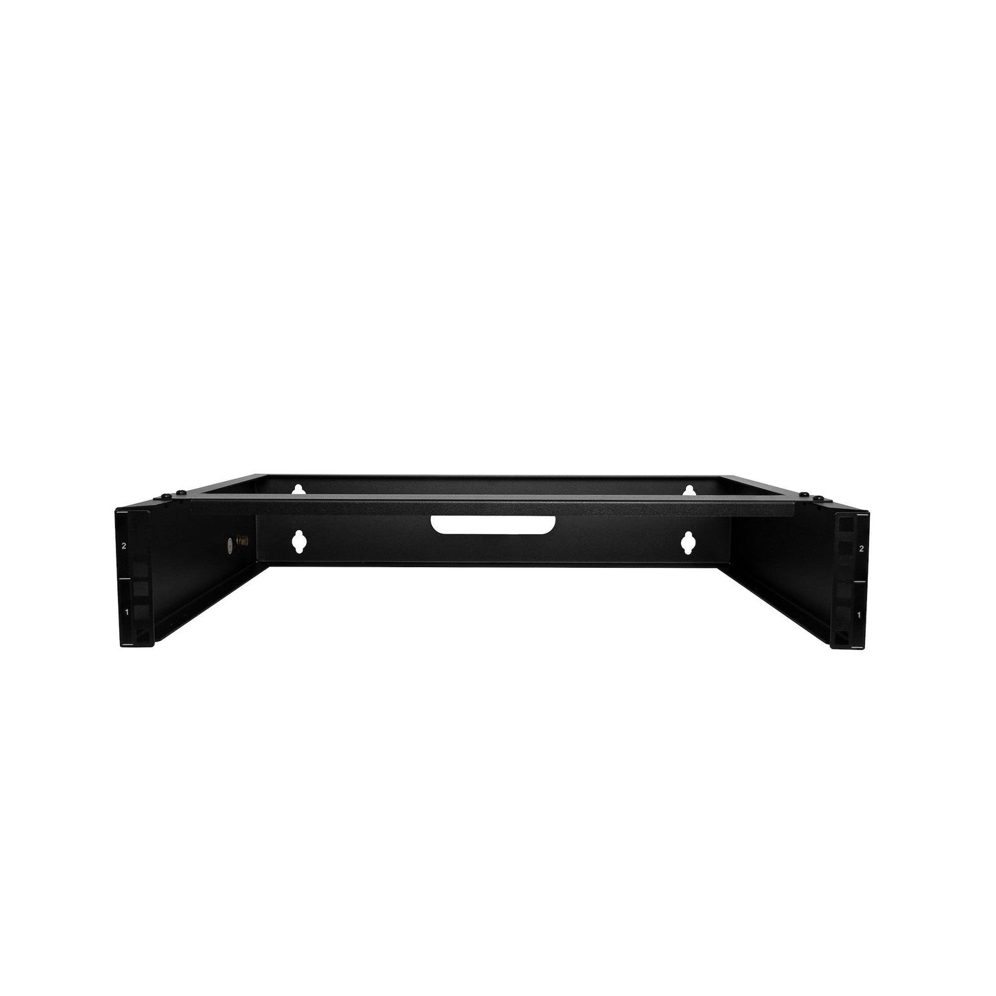 StarTech.com 2U Wall Mount Rack 19 Inches 14 Inches Deep 35kg Maximum Weight Capacity